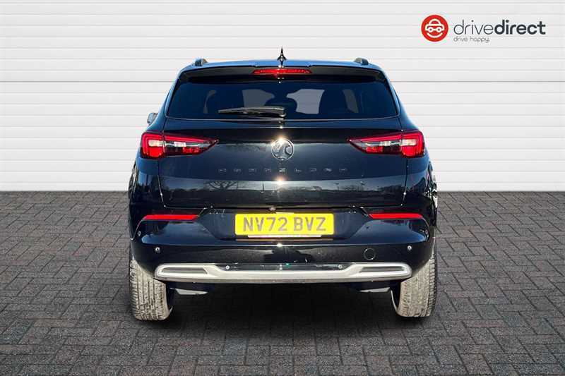 Vauxhall Grandland 1.2 Turbo Ultimate Suv Euro 6 S NV72BVZ Black #4