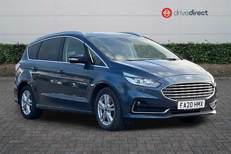 Ford S-Max 2.0 Ecoblue Titanium Mpv Euro 6 S Blue