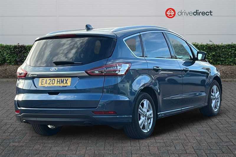 Ford S-Max 2.0 Ecoblue Titanium Mpv Euro 6 S Blue #3