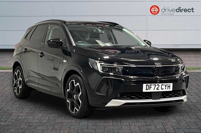 Vauxhall Grandland 1.2 Turbo Ultimate Suv Euro 6 S Black