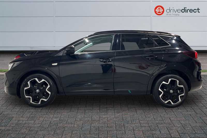 Vauxhall Grandland 1.2 Turbo Ultimate Suv Euro 6 S DF72CYH Black #6