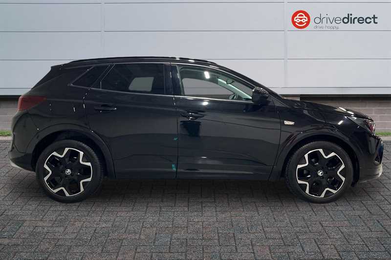 Vauxhall Grandland 1.2 Turbo Ultimate Suv Euro 6 S DF72CYH Black #2