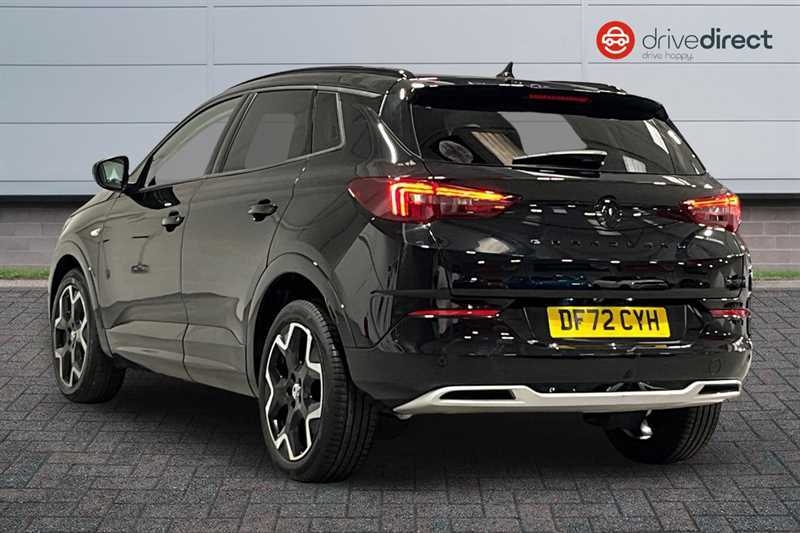 Vauxhall Grandland 1.2 Turbo Ultimate Suv Euro 6 S DF72CYH Black #5