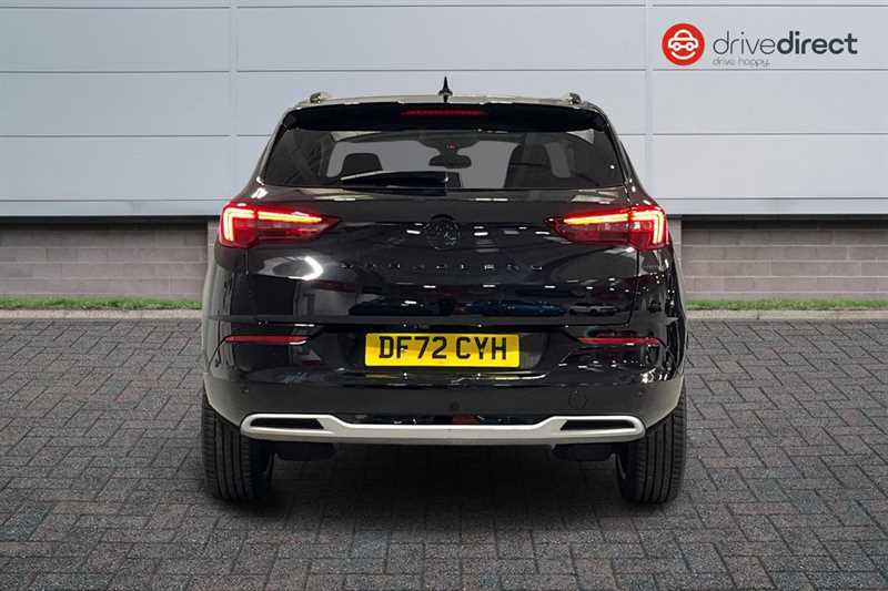 Vauxhall Grandland 1.2 Turbo Ultimate Suv Euro 6 S DF72CYH Black #4