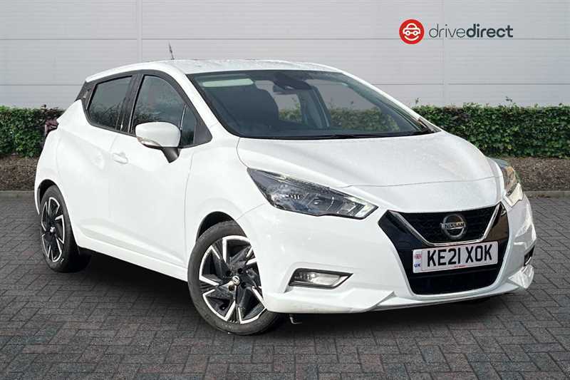 Nissan Micra 1.0 Ig-t Acenta Hatchback Xtron Euro 6 White