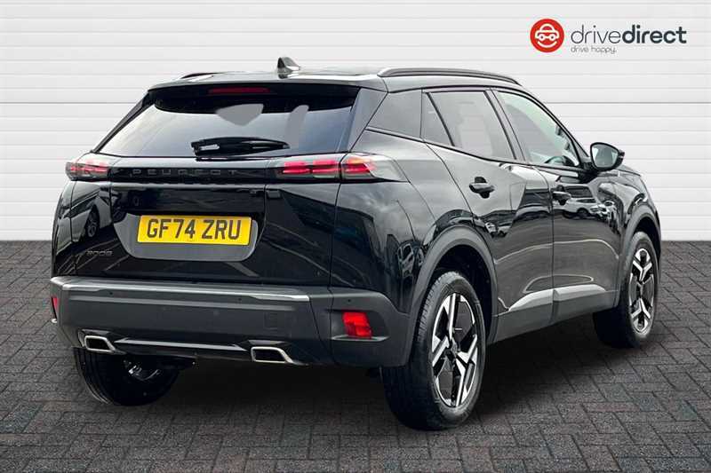 Peugeot 2008 1.2 Puretech Allure Suv Euro 6 GF74ZRU Black #3