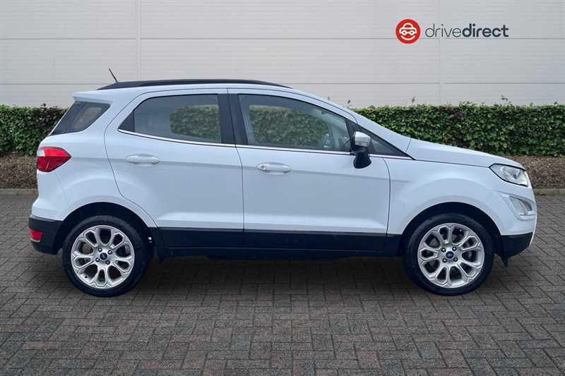 Ford Ecosport 1.0T Ecoboost Gpf Titanium Suv E SH72EZJ White #2