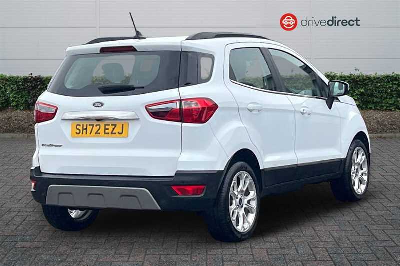Ford Ecosport 1.0T Ecoboost Gpf Titanium Suv E SH72EZJ White #3