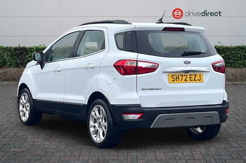 Ford Ecosport 1.0T Ecoboost Gpf Titanium Suv E SH72EZJ White #5