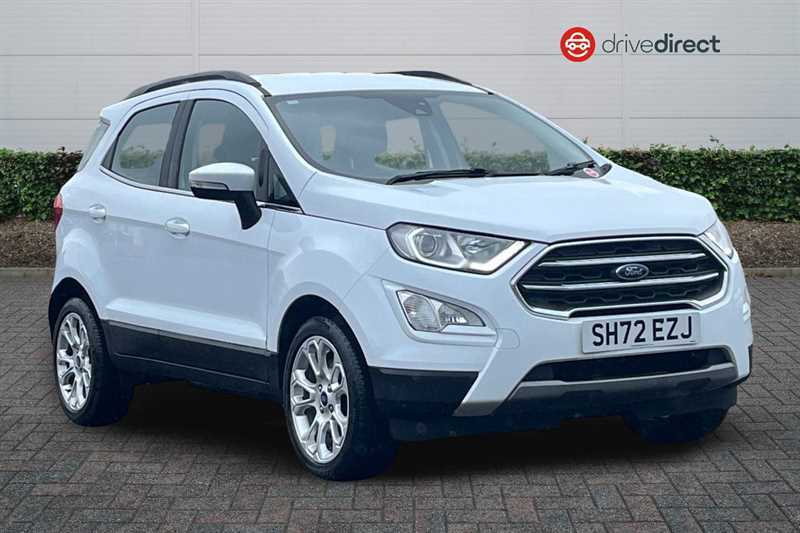 Ford Ecosport 1.0T Ecoboost Gpf Titanium Suv E White