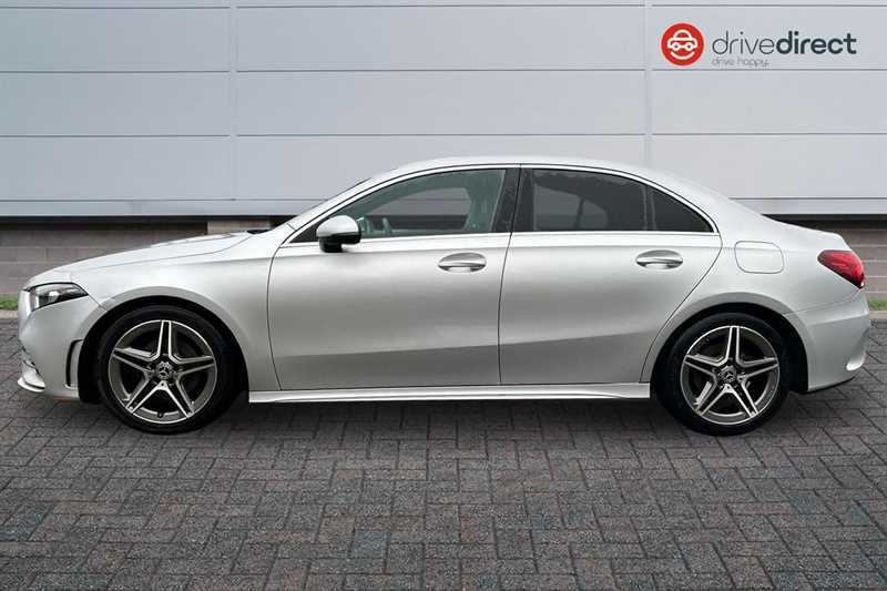 Mercedes-Benz A Class 1.3 A200 Amg Line Saloon Euro 6 Silver #6