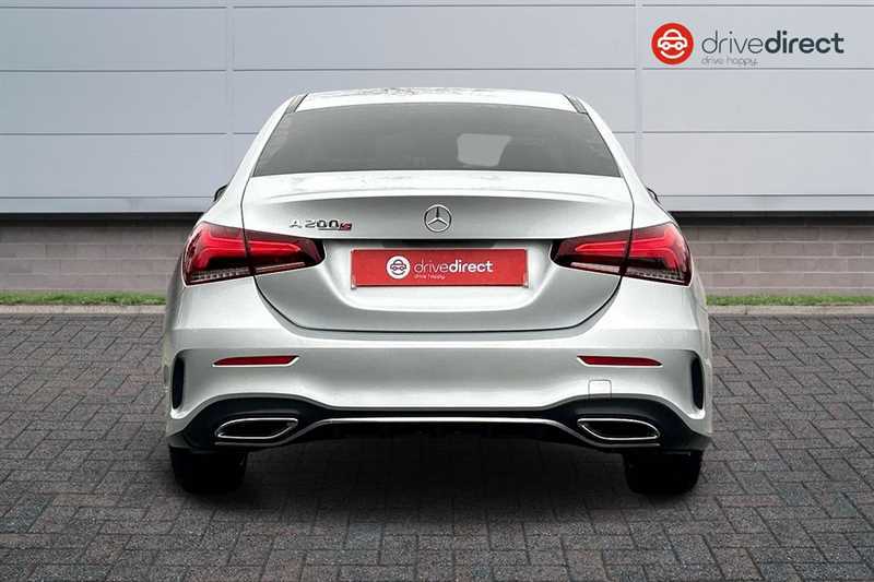 Mercedes-Benz A Class 1.3 A200 Amg Line Saloon Euro 6 Silver #4