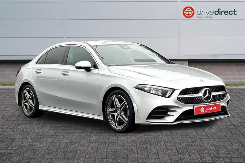 Mercedes-Benz A Class 1.3 A200 Amg Line Saloon Euro 6 Silver