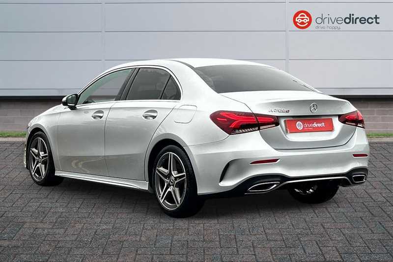 Mercedes-Benz A Class 1.3 A200 Amg Line Saloon Euro 6 Silver #5