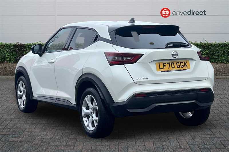 Nissan Juke 1.0 Dig-t N-connecta Suv Dct Euro LF70GGK White #5