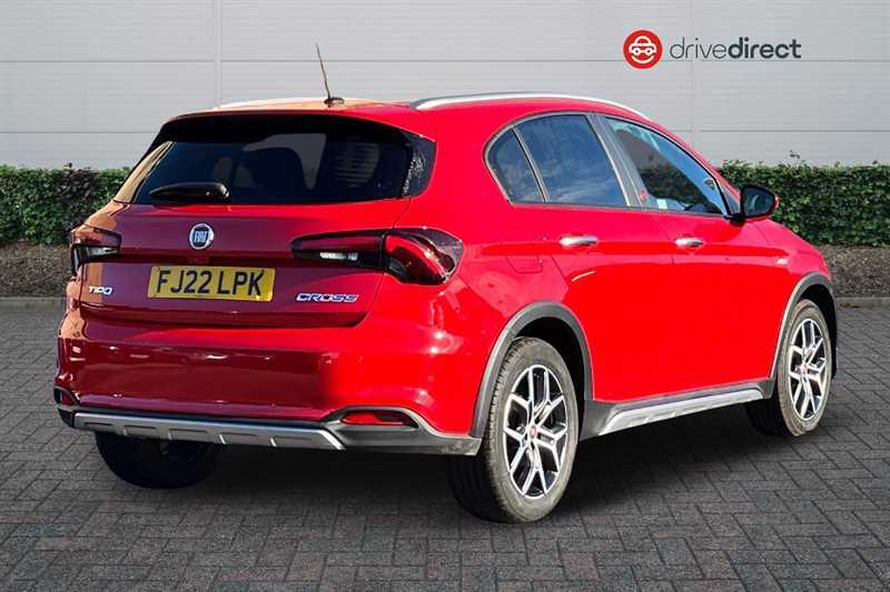 Fiat Tipo 1.0 Red Hatchback Euro 6 Ss Red #3