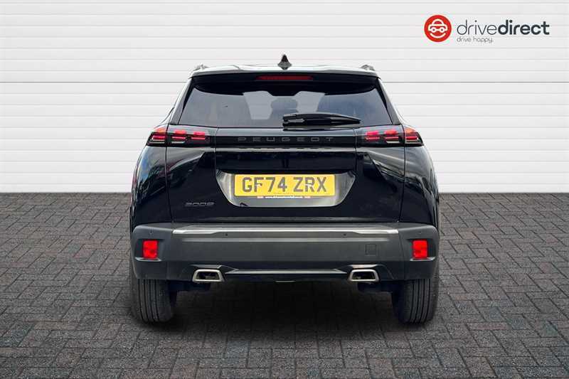 Peugeot 2008 1.2 Puretech Allure Suv Euro 6 GF74ZRX Black #4