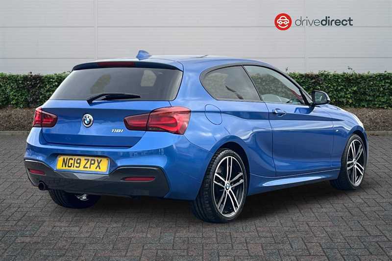 BMW 1 Series 1.5 118I Gpf M Sport Shadow Edition Hatchback NG19ZPX Blue #3
