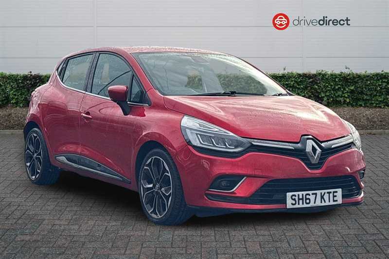 Renault Clio 1.5 Dci Dynamique S Nav Hatchback Edc E Red
