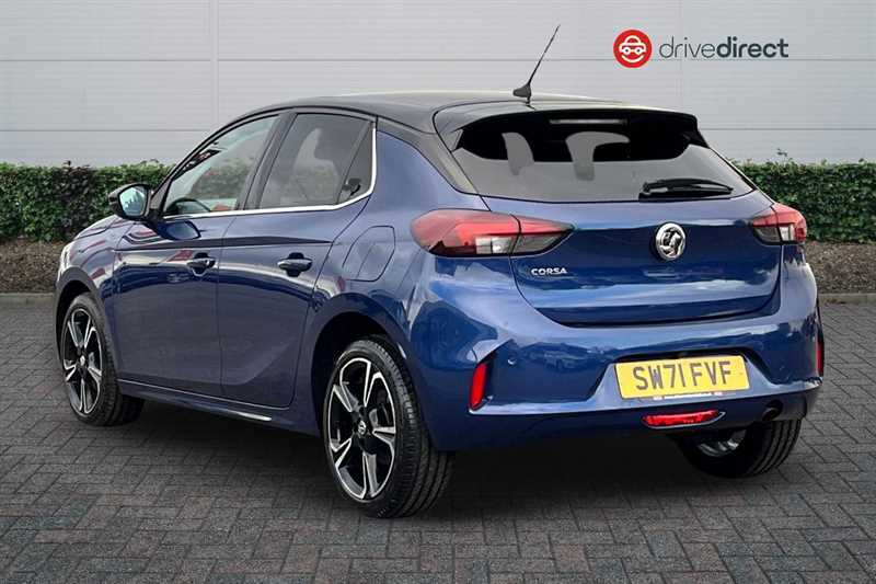 Vauxhall Corsa 1.2 Turbo Elite Nav Premium Hatchback M SW71FVF Blue #5