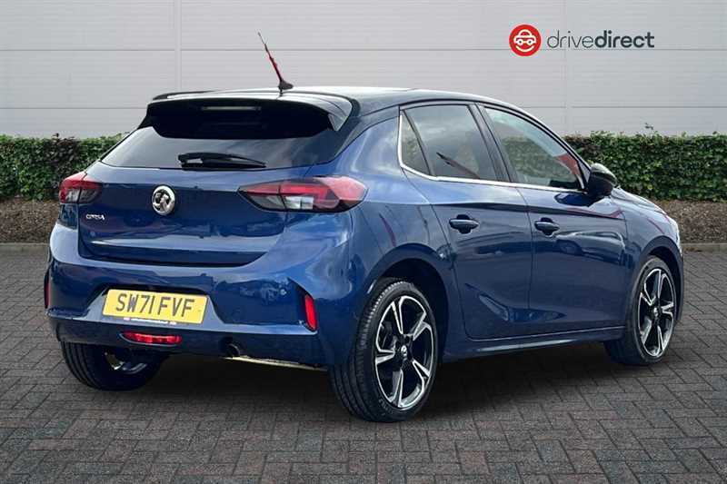 Vauxhall Corsa 1.2 Turbo Elite Nav Premium Hatchback M SW71FVF Blue #3
