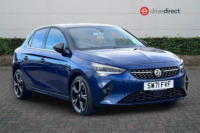 Vauxhall Corsa 1.2 Turbo Elite Nav Premium Hatchback M SW71FVF Blue