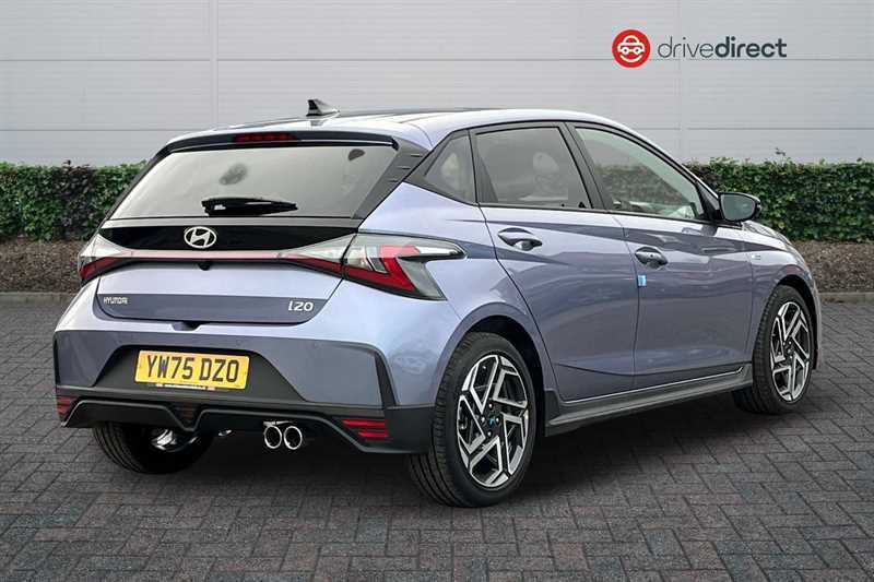 Hyundai I20 1.0 T-gdi N Line S Hatchback Eur YW75DZO Blue #3