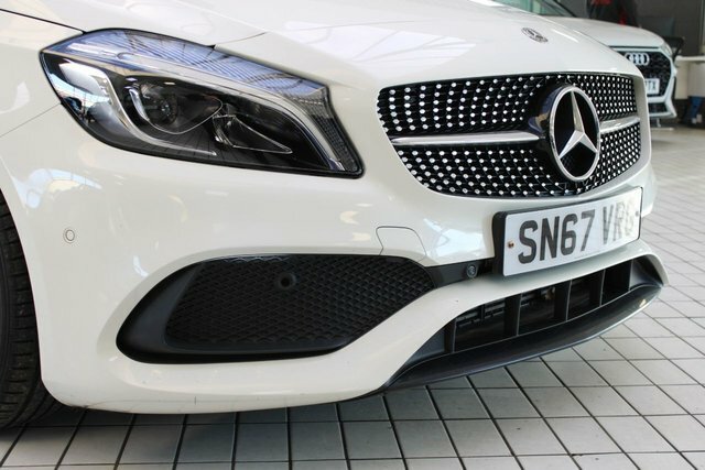 Mercedes-Benz A Class 1.6 A160 Amg Line Premium Hatchback 7 SN67VRG White #6