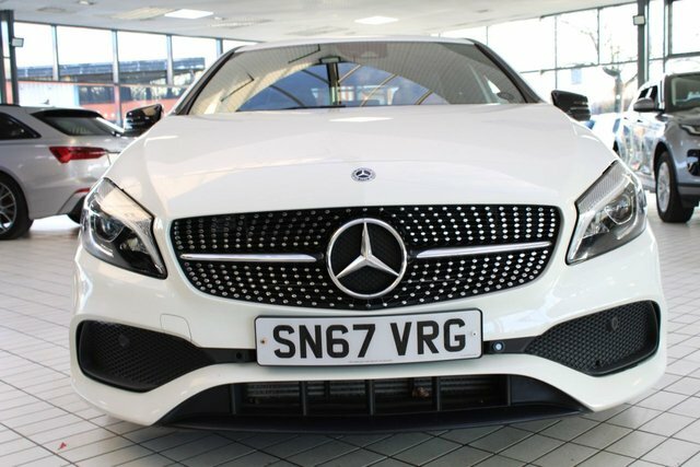 Mercedes-Benz A Class 1.6 A160 Amg Line Premium Hatchback 7 SN67VRG White #5