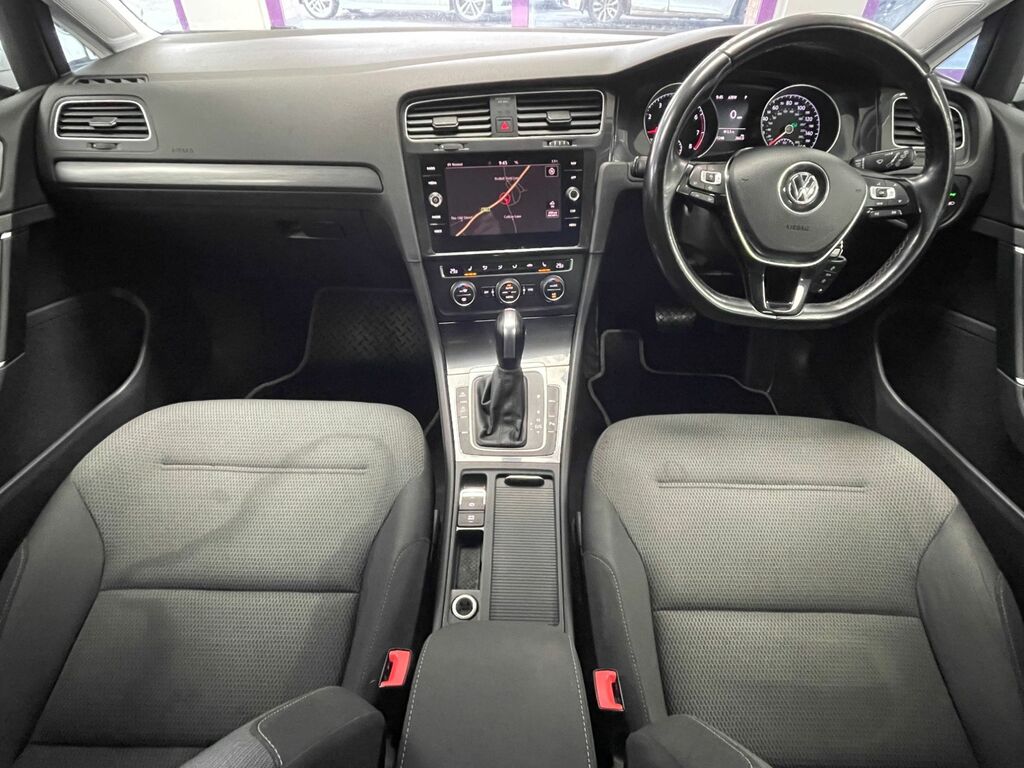 Volkswagen Golf Petrol WU20FVC White #2