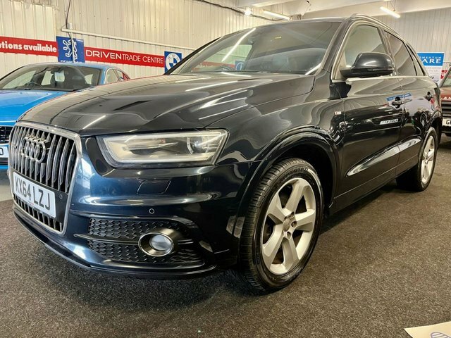 Audi Q3 2.0 Tdi S Line Suv Quattro Euro KX64LZJ Blue #2
