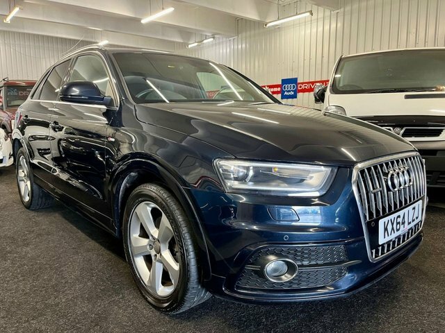 Audi Q3 2.0 Tdi S Line Suv Quattro Euro KX64LZJ Blue #4