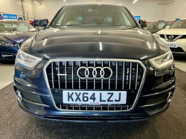 Audi Q3 2.0 Tdi S Line Suv Quattro Euro KX64LZJ Blue #3
