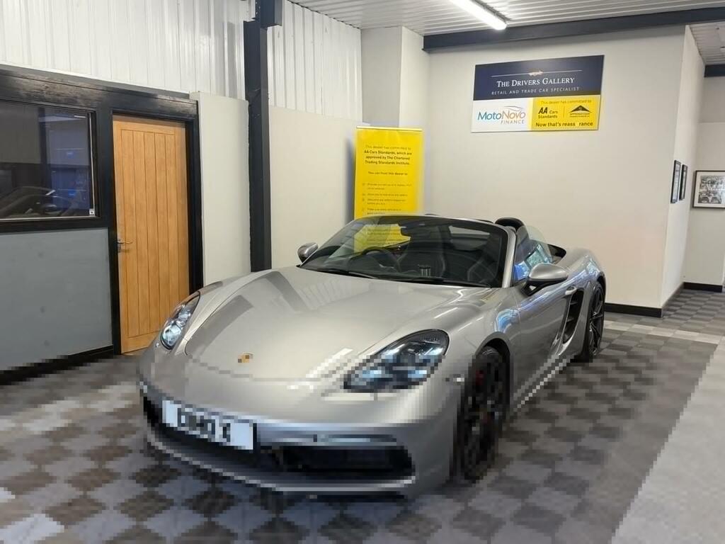 Porsche 718 Boxster Convertible 2.5T Gts Pdk Euro 6 Ss 201818 Silver