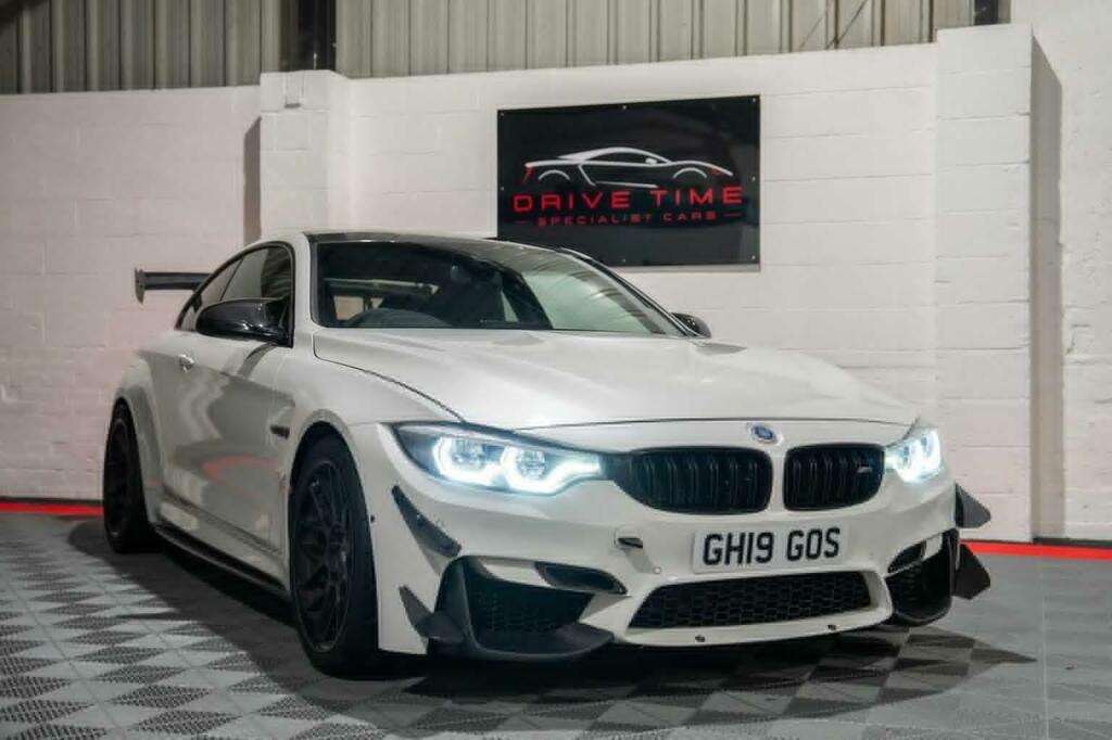BMW M4 3.0 Biturbo Gpf Competition Dct Euro 6 Ss GH19GOS White #4