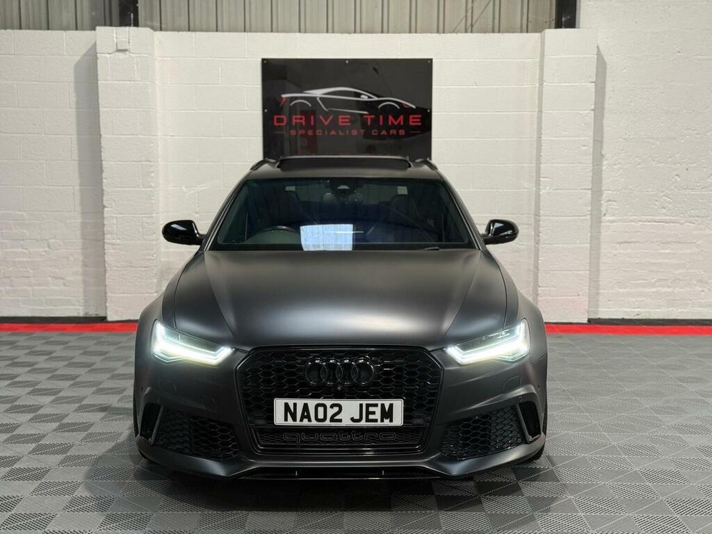 Audi RS6 Avant 4.0 Tfsi V8 Tiptronic Quattro Euro 6 Ss NA02JEM Black #5