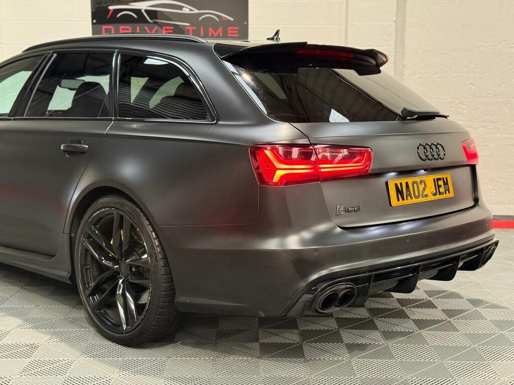 Audi RS6 Avant 4.0 Tfsi V8 Tiptronic Quattro Euro 6 Ss NA02JEM Black #6