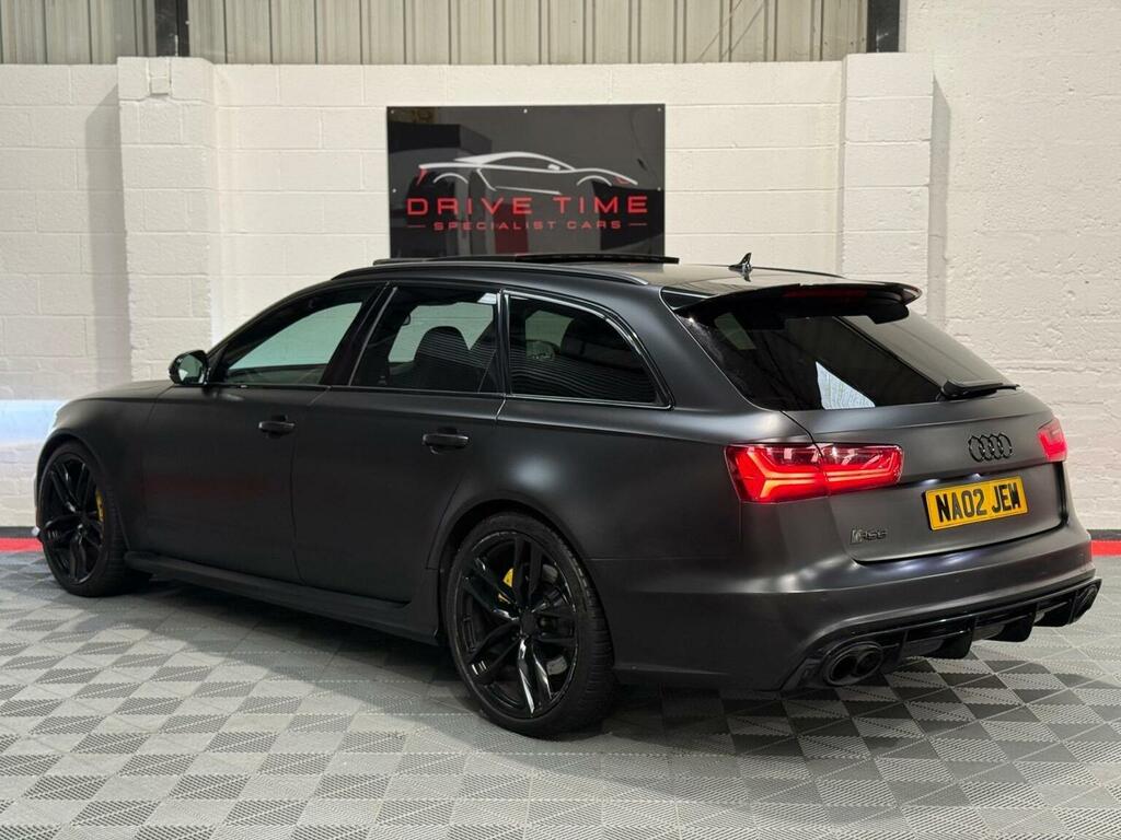 Audi RS6 Avant 4.0 Tfsi V8 Tiptronic Quattro Euro 6 Ss NA02JEM Black #4