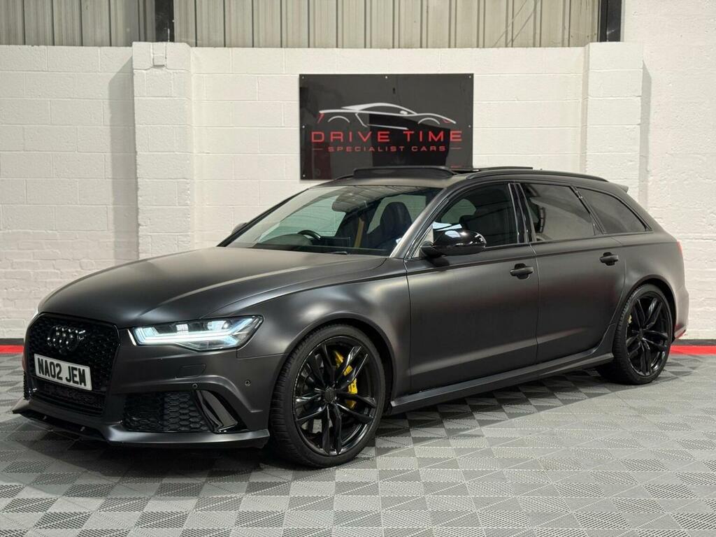 Audi RS6 Avant 4.0 Tfsi V8 Tiptronic Quattro Euro 6 Ss NA02JEM Black #3