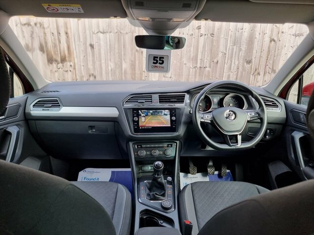 Volkswagen Tiguan 2.0 Tdi Match Suv 4Motion Euro 6 SY69OCV Red #5