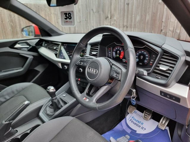 Audi A1 1.0 Tfsi 30 S Line Sportback Eur GF20FMK Red #2