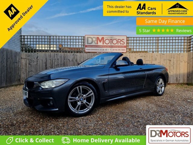 BMW 4 Series 2.0 420D M Sport Convertible Euro Grey