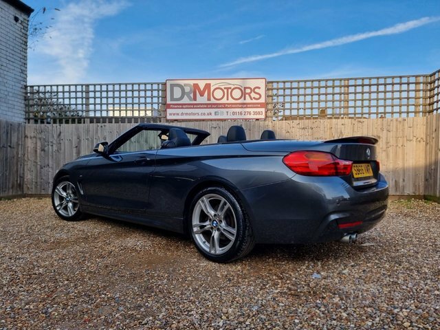 BMW 4 Series 2.0 420D M Sport Convertible Euro Grey #4