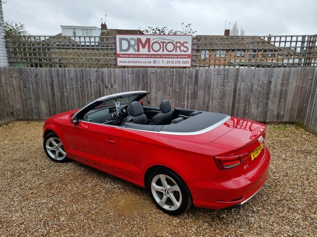 Audi A3 Cabriolet 1.5 Tfsi Cod 35 Sport Convertible Manua Red #4