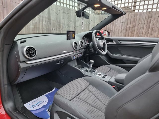 Audi A3 Cabriolet 1.5 Tfsi Cod 35 Sport Convertible Manua Red #2
