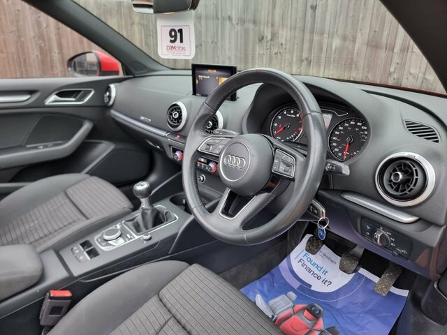 Audi A3 Cabriolet 1.5 Tfsi Cod 35 Sport Convertible Manua Red #5