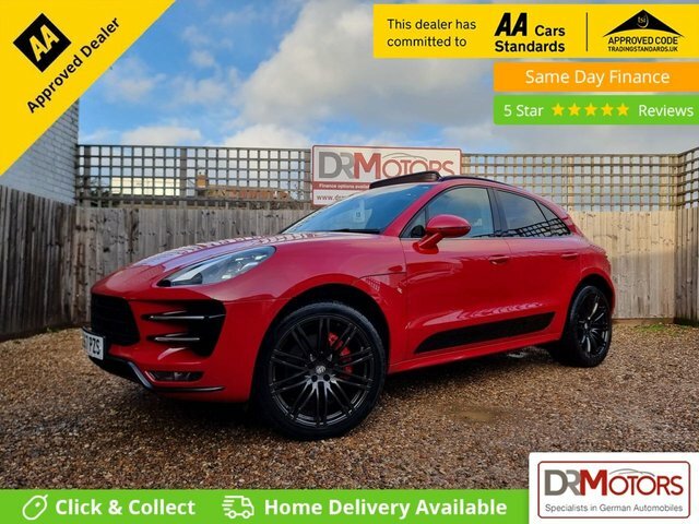 Porsche Macan 3.6T V6 Turbo Suv Pdk 4Wd Euro 6 S S Red