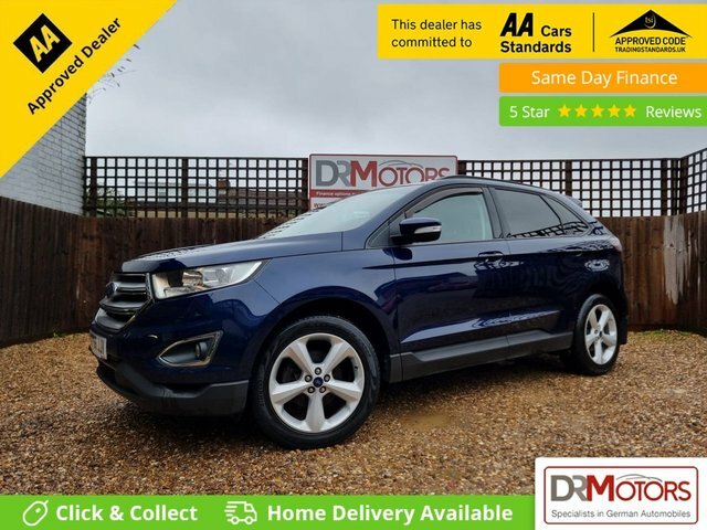 Ford Edge 2.0 Tdci Zetec Suv Awd Euro 6 S Blue