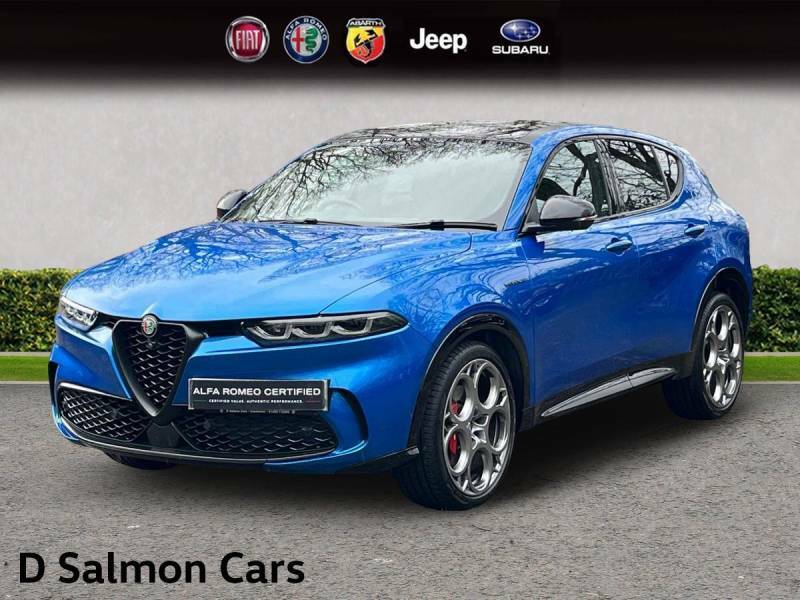 Alfa Romeo Tonale 1.5 Vgt Mhev Veloce Dct Euro 6 - 2024 74 EO74XWP Blue #3