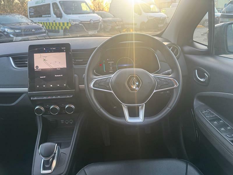 Renault Zoe 100Kw Iconic R135 50Kwh Boost Charge PJ72FRZ Black #5